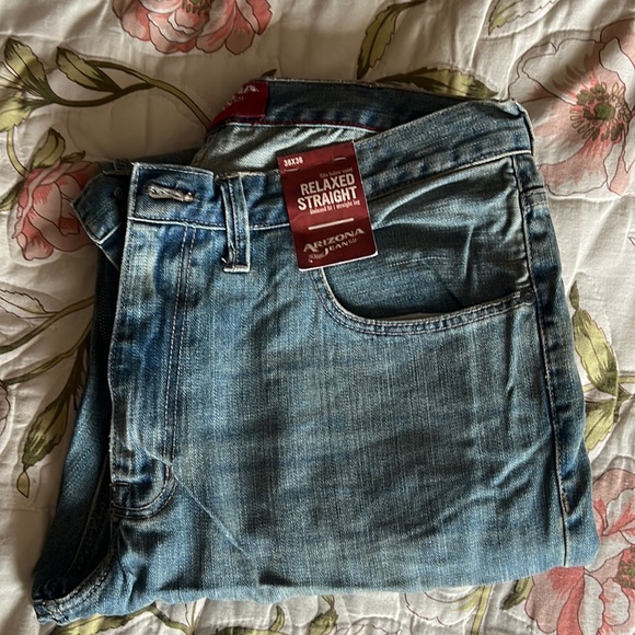 Arizona Relaxed Straight Leg Jeans - Picture 1 of 6